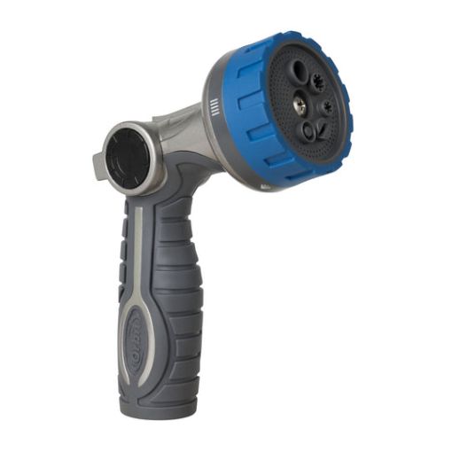 Picture of Orbit Heavy Duty 6-Pattern Metal Thumb Control Nozzle