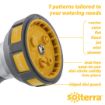 Picture of 7-Pattern Garden Hose Nozzle with Rear Trigger