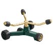Picture of Brass 3-Arm Adjustable Sprinkler with Wheel Base