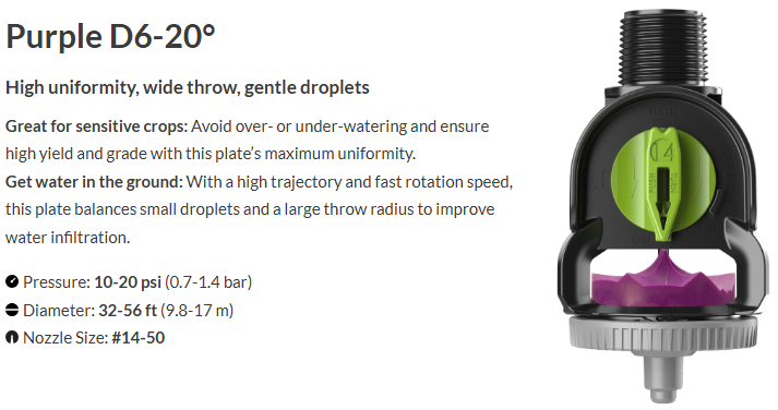 Spinner from Nelson Irrigation | IrriFinder