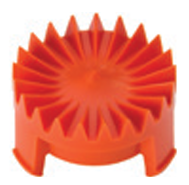 Orange Spray Plate
