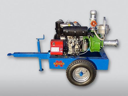 Picture of Marani Motor Pump unit with PERKINS Engine and ROVATTI Flanged Pump on Trolley