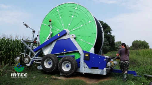 Picture of Irtec MUSTANG Hydraulic Drive Hard Hose Irrigator