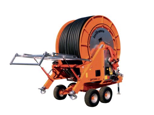 Picture of IrriFrance OPTIMA 1055 Boggie Turbine Drive Hard Hose Irrigator
