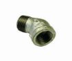 AAP Galvanised Malleable Male-Female Elbow 45 Degree-6471