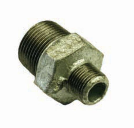 AAP Galvanised Malleable Hexagon Reducing Nipple-6477
