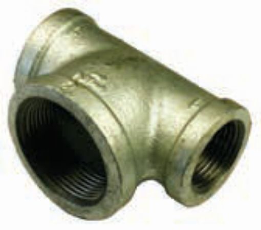 AAP Galvanised Malleable Reducing Tee-6482