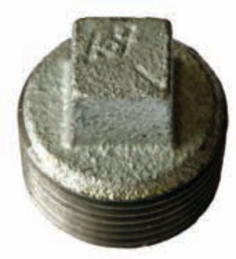 AAP Galvanised Malleable Square Head Plug-6486