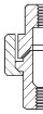 AAP Galvanised Malleable Steel to Steel Female-Female Union-6501