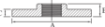 AAP Galvanised Malleable Flange BS10 Drilled Table “D”-6511