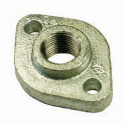 AAP Galvanised Malleable Flange Oval-6512
