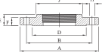 AAP Industries ANSI C150 BSP Screwed Flange-2