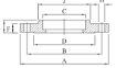 AAP Industries ANSI C150 Socket Weld Flange-2