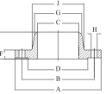 AAP Industries ANSI C600 Weld Neck Flange-2