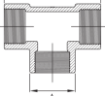 AAP Industries High Pressure 3000lb Threaded Equal Tee-4