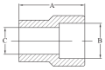 AAP Industries High Pressure 3000lb Reducing Insert-2