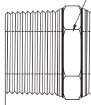 AAP Industries High Pressure 3000lb Hexagon Nipple 316/316L-3