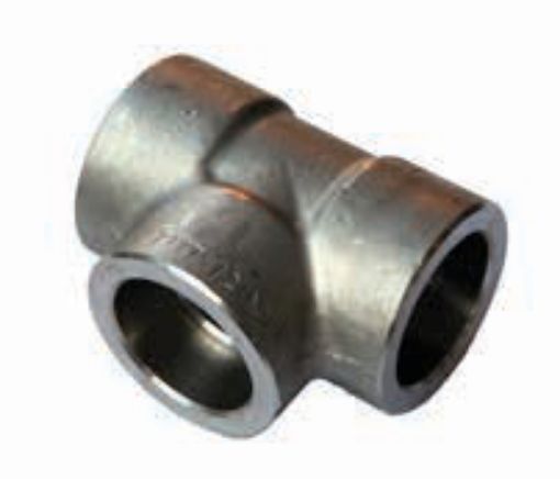 AAP Industries High Pressure Socket Weld Equal Tee 316/316L-1