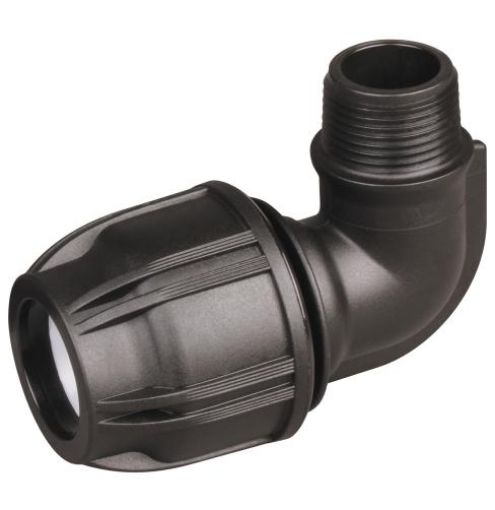 Hansen Male Elbow Metric Compression Fittings-1