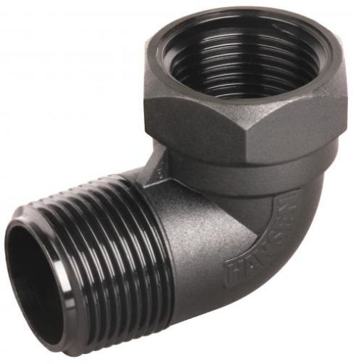 Hansen Male/Female Threaded Elbow Threaded Fittings-1