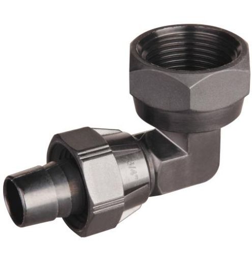 Hansen Reducing Female Bend Barbed LD Poly Pipe Fittings-1