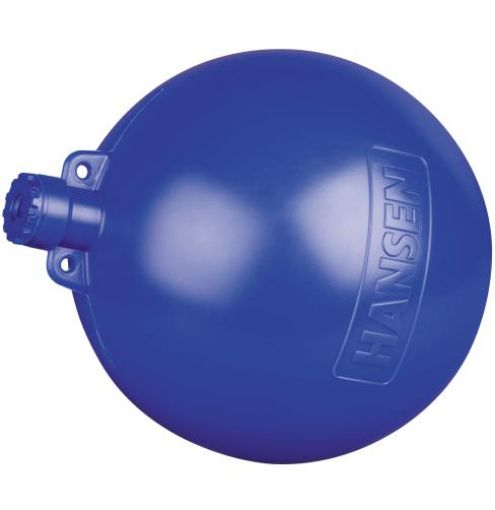 Hansen 140mm Threaded Float Blue-1