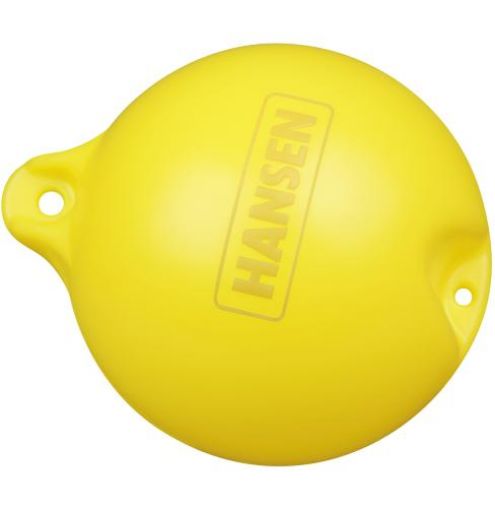 Hansen 100mm Flanged Float HiViz-1